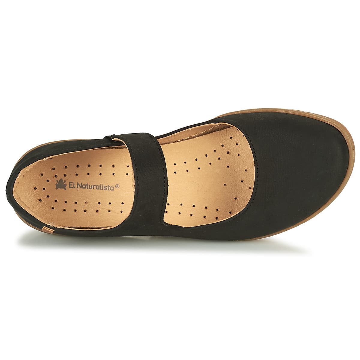 Women's Ballet Flats El Naturalista Black