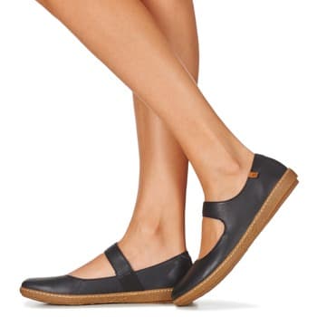 Women's Ballet Flats El Naturalista Black