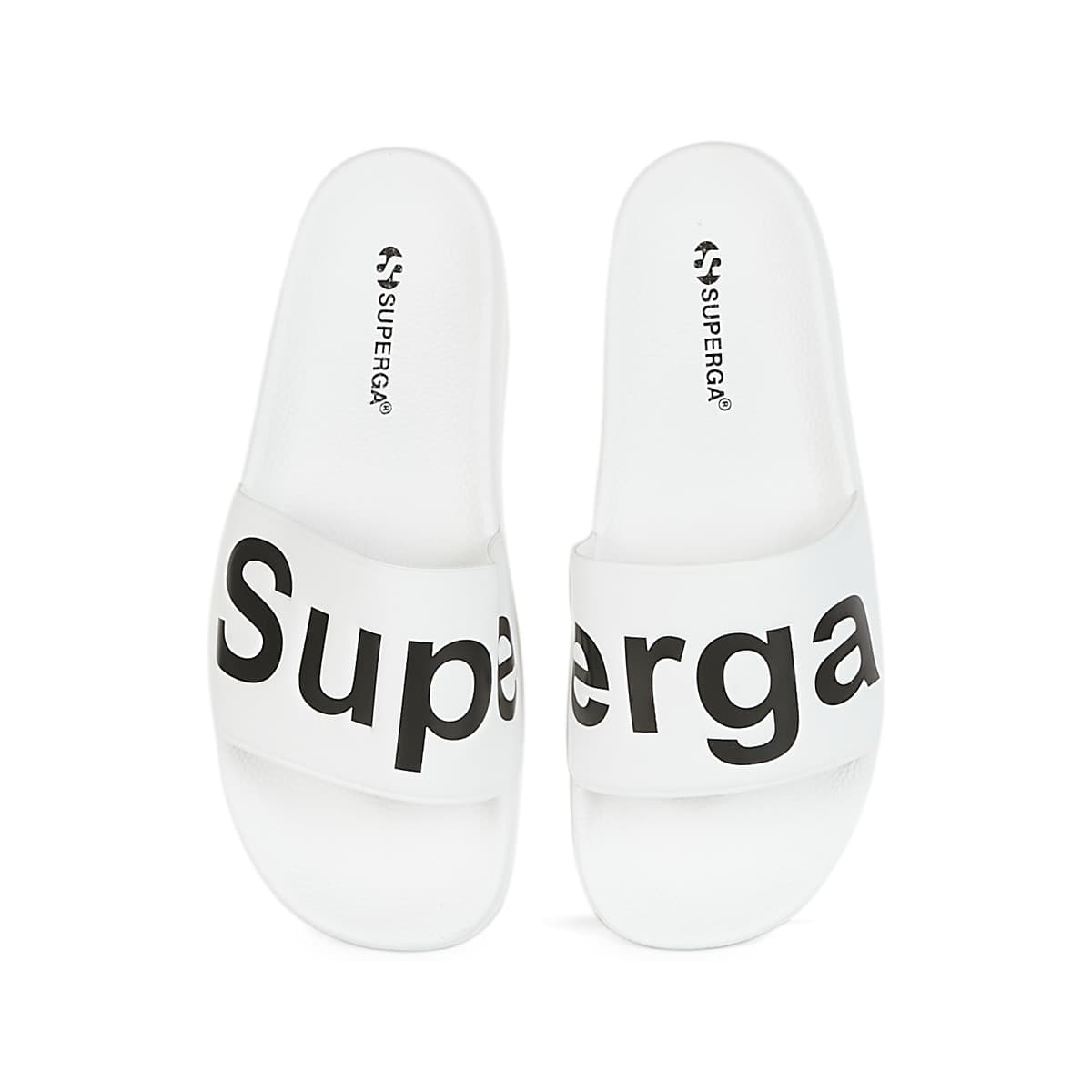 Women's Flip Flops Superga White