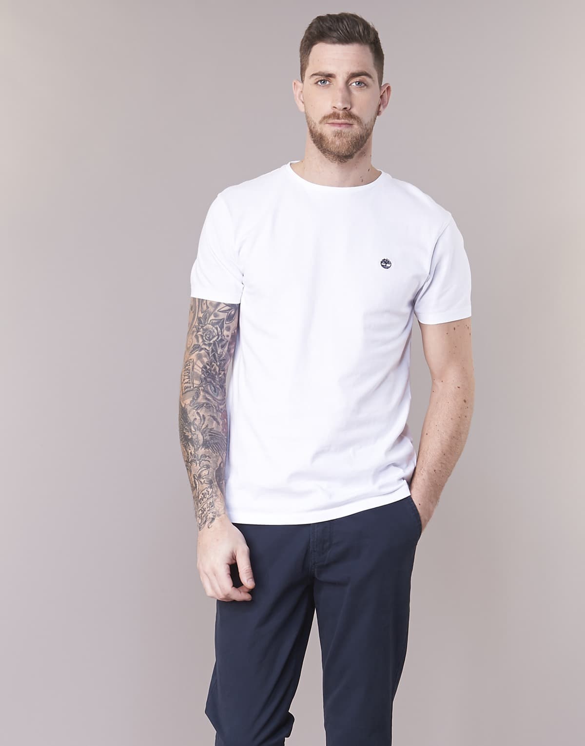 Men's T-Shirts Timberland White
