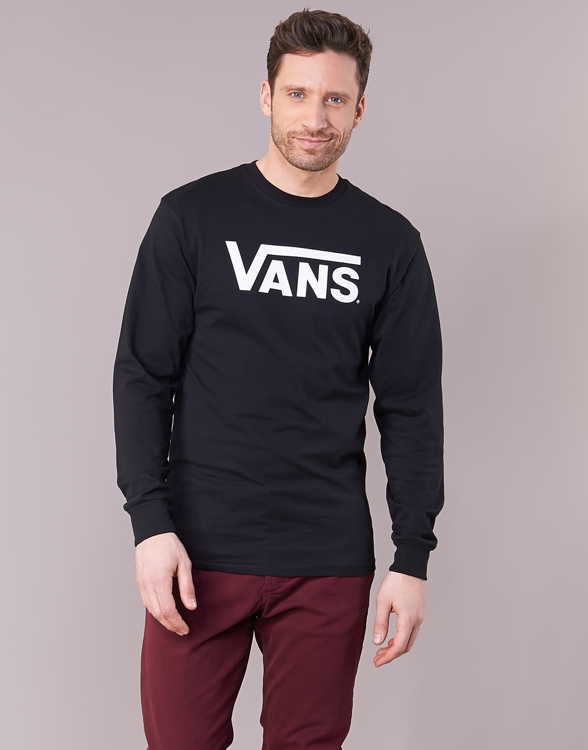 Women's T-Shirts Vans Black