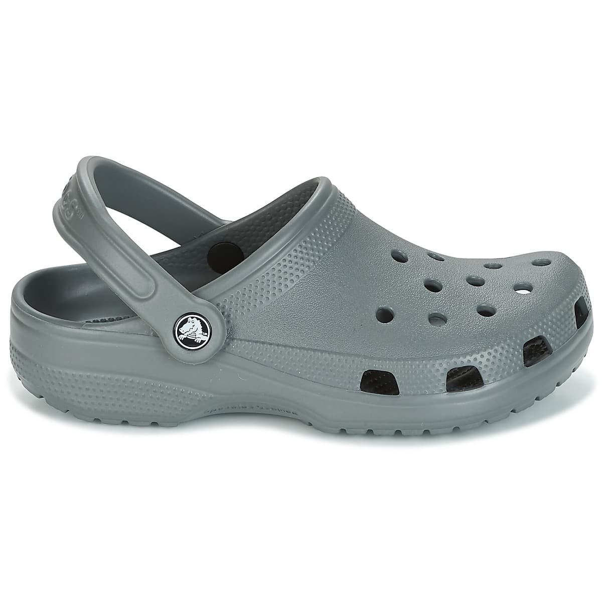 Crocs Classic Ανατομικά Ανδρικά Ανθρακί Σαμπώ