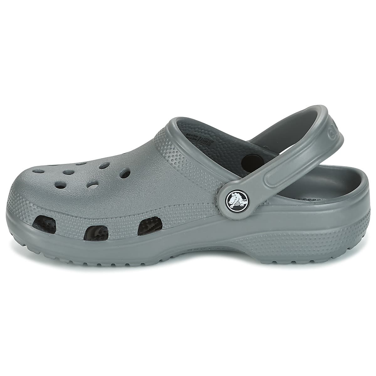 Crocs Classic Ανατομικά Ανδρικά Ανθρακί Σαμπώ