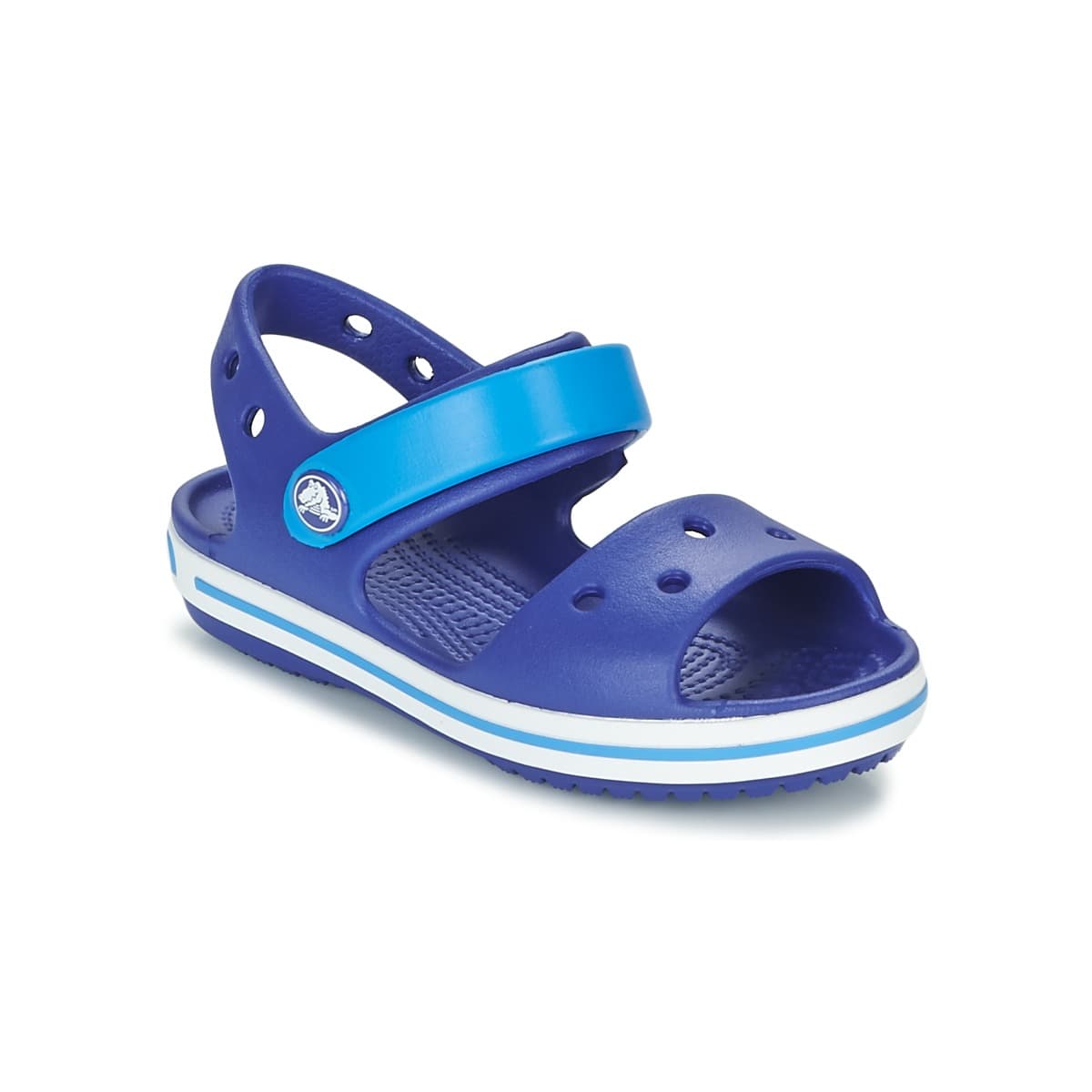 Παιδικό Πέδιλο για Αγόρι Crocs Crocband Sandal Kids Χρώματος Μπλε Ρουά 12856-4BX