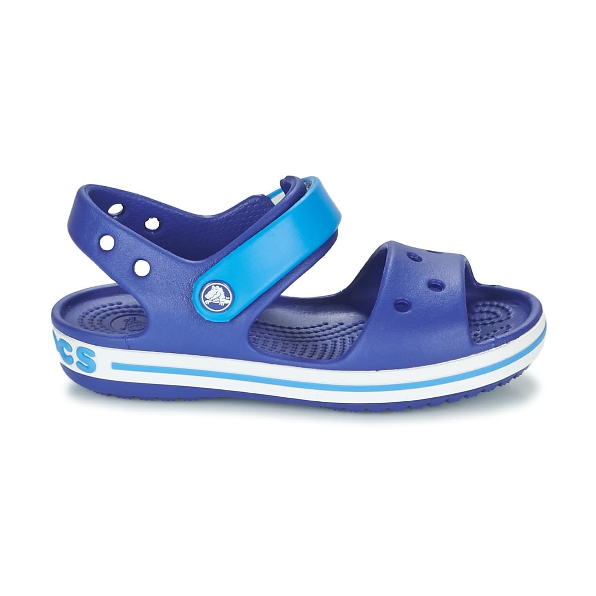 Παιδικό Πέδιλο για Αγόρι Crocs Crocband Sandal Kids Χρώματος Μπλε Ρουά 12856-4BX
