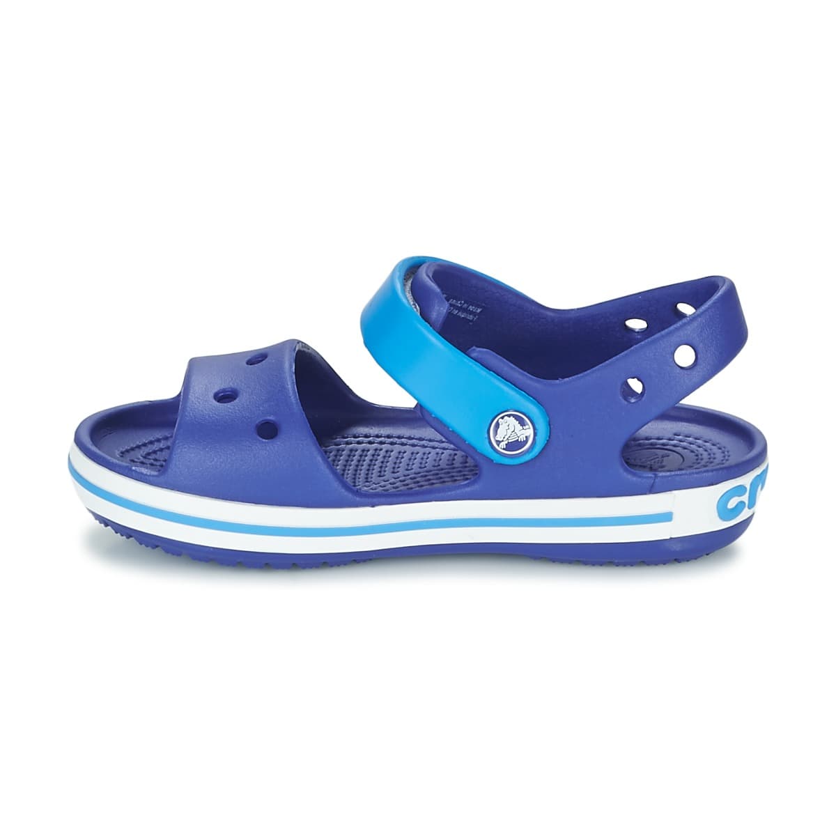 Παιδικό Πέδιλο για Αγόρι Crocs Crocband Sandal Kids Χρώματος Μπλε Ρουά 12856-4BX