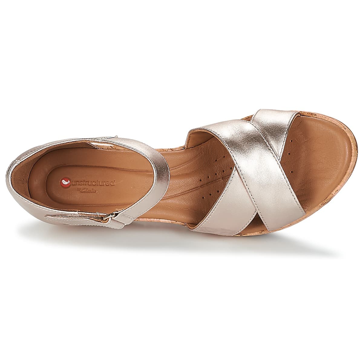 Women's Platforms Clarks Gold