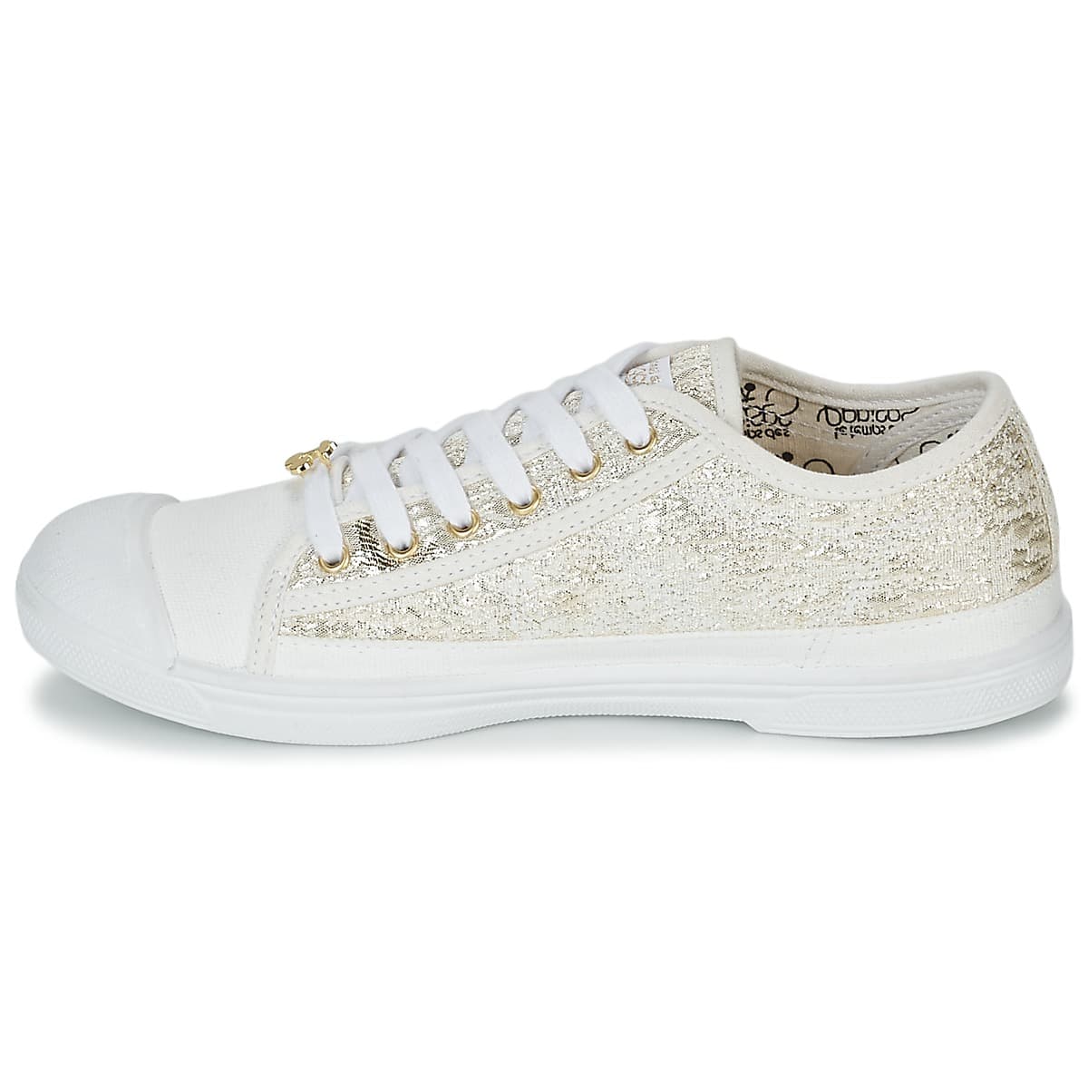 Women's Sneakers Le Temps des Cerises Gold