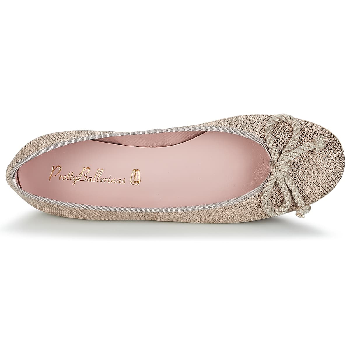 Women's Ballet Flats Pretty Ballerinas Beige