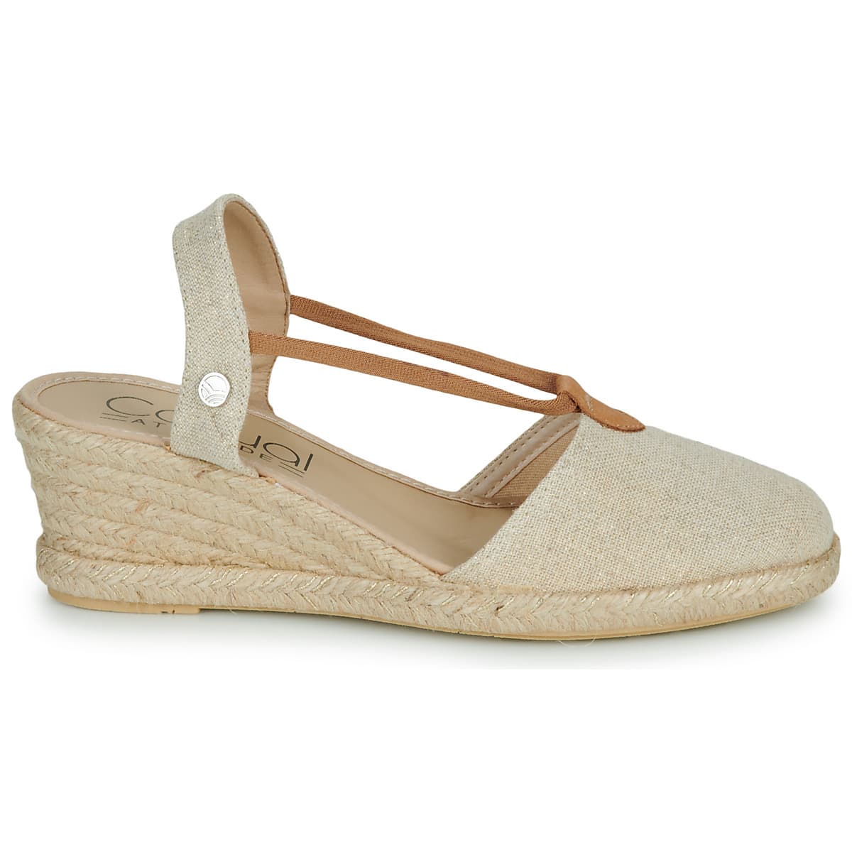 Women's Espadrilles Casual Attitude Gold
