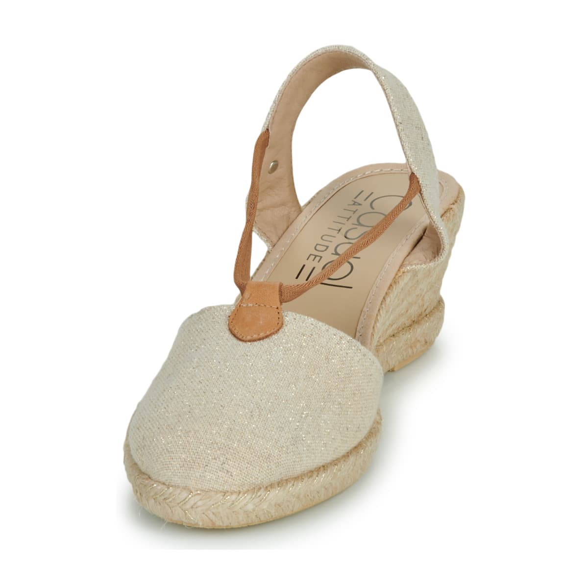Women's Espadrilles Casual Attitude Gold