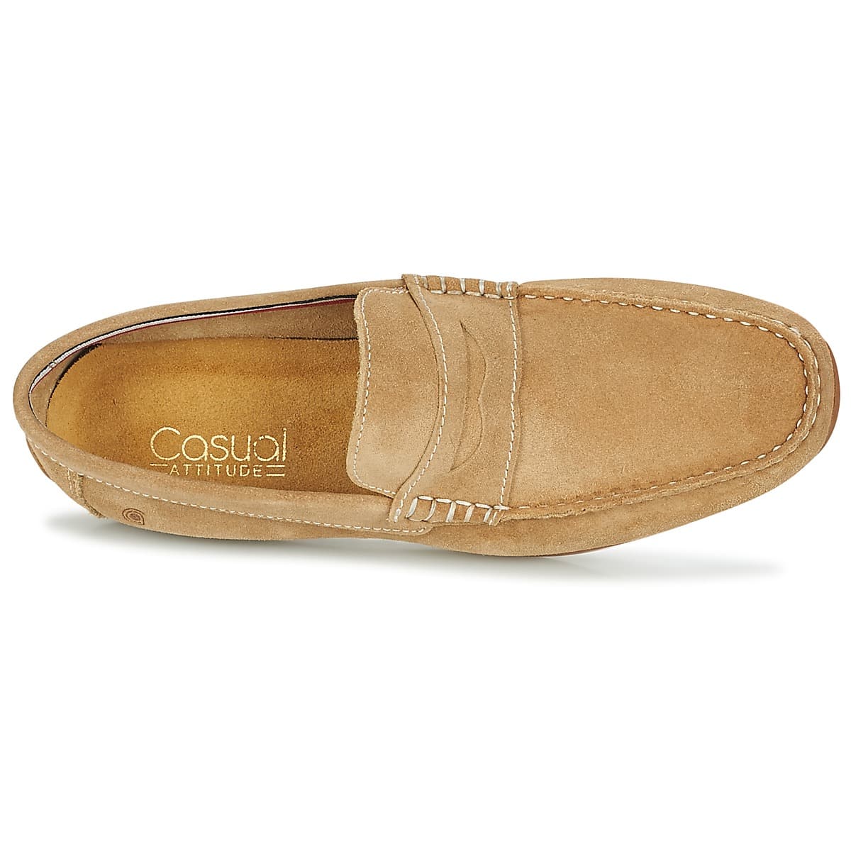 Men's Loafers Casual Attitude Beige