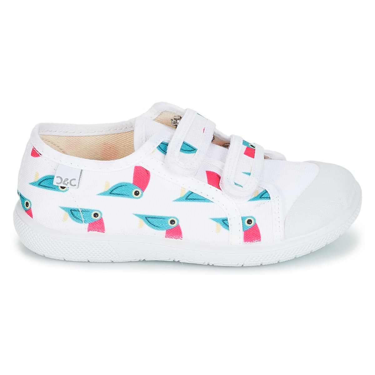 Girls' Sneakers Citrouille et Compagnie White