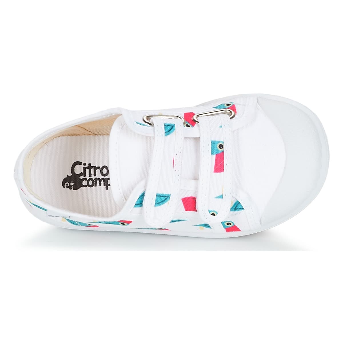 Girls' Sneakers Citrouille et Compagnie White