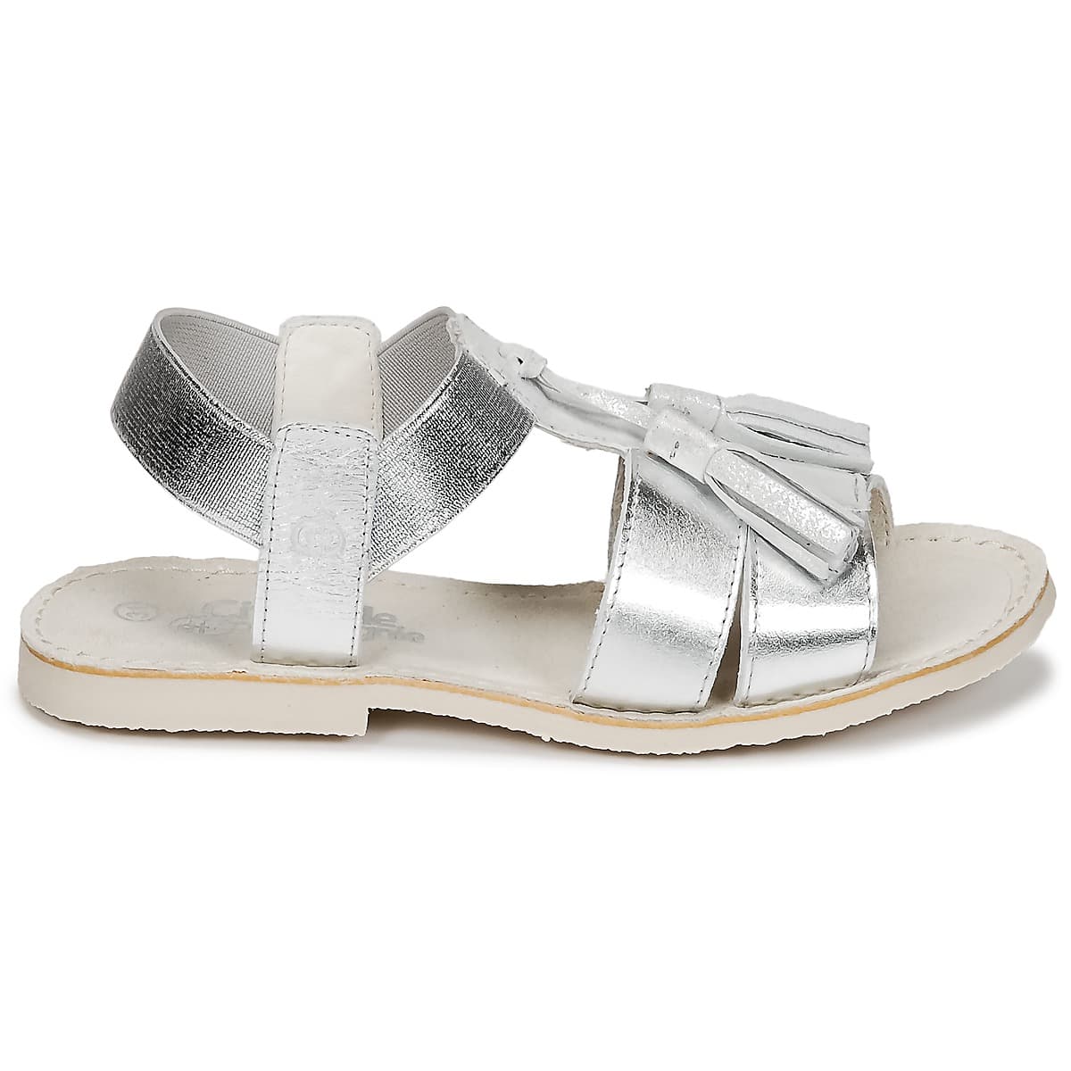 Girls' Sandals Citrouille et Compagnie Silver