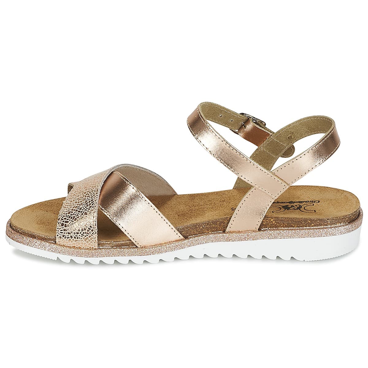 Girls' Sandals Citrouille et Compagnie Gold