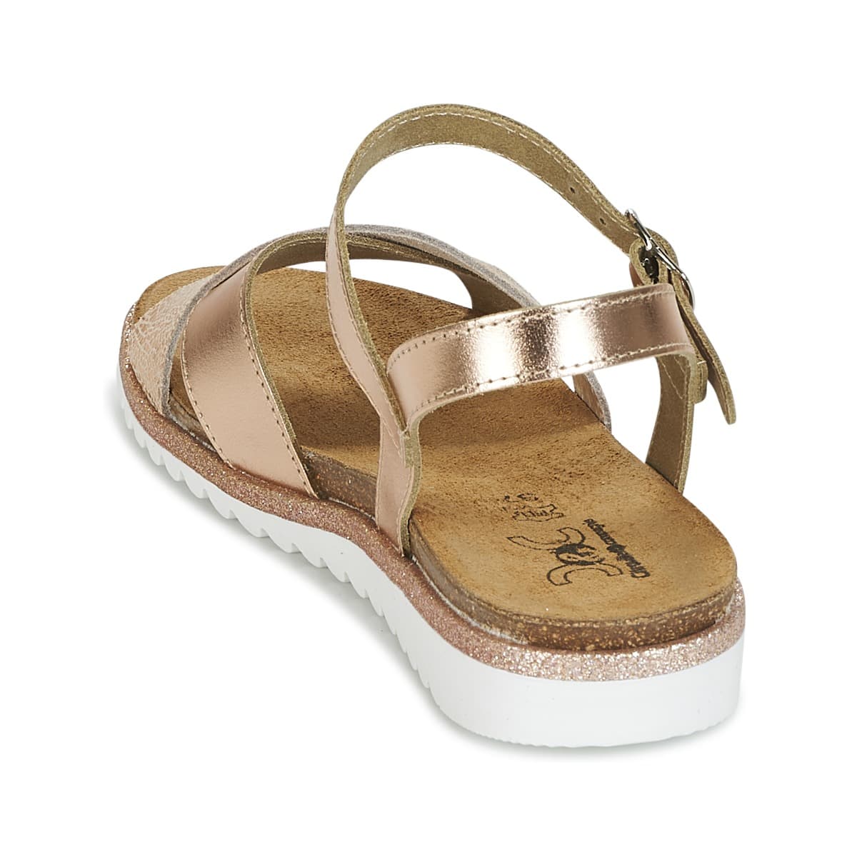 Girls' Sandals Citrouille et Compagnie Gold