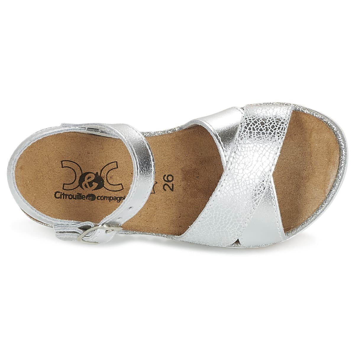 Women's Platforms Citrouille et Compagnie Silver