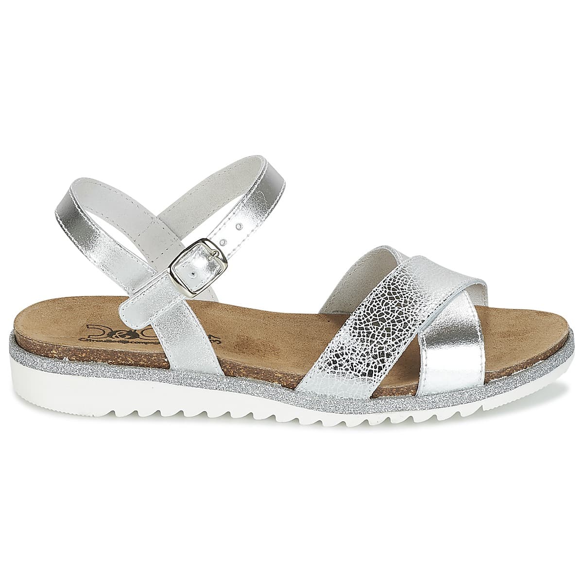 Girls' Sandals Citrouille et Compagnie Silver