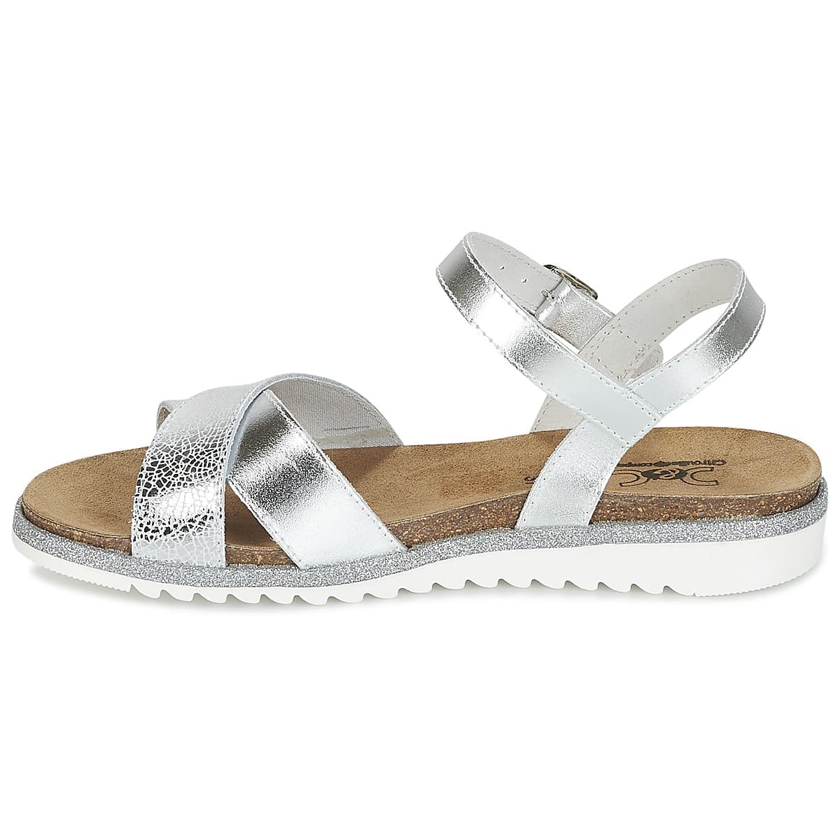 Girls' Sandals Citrouille et Compagnie Silver