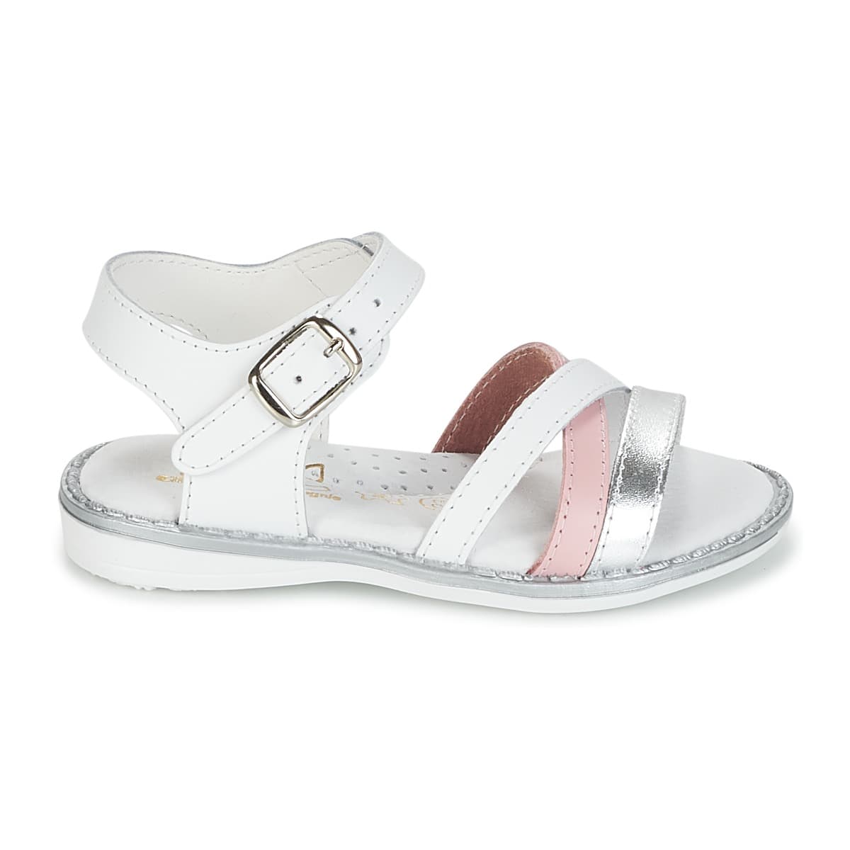 Girls' Sandals Citrouille et Compagnie White
