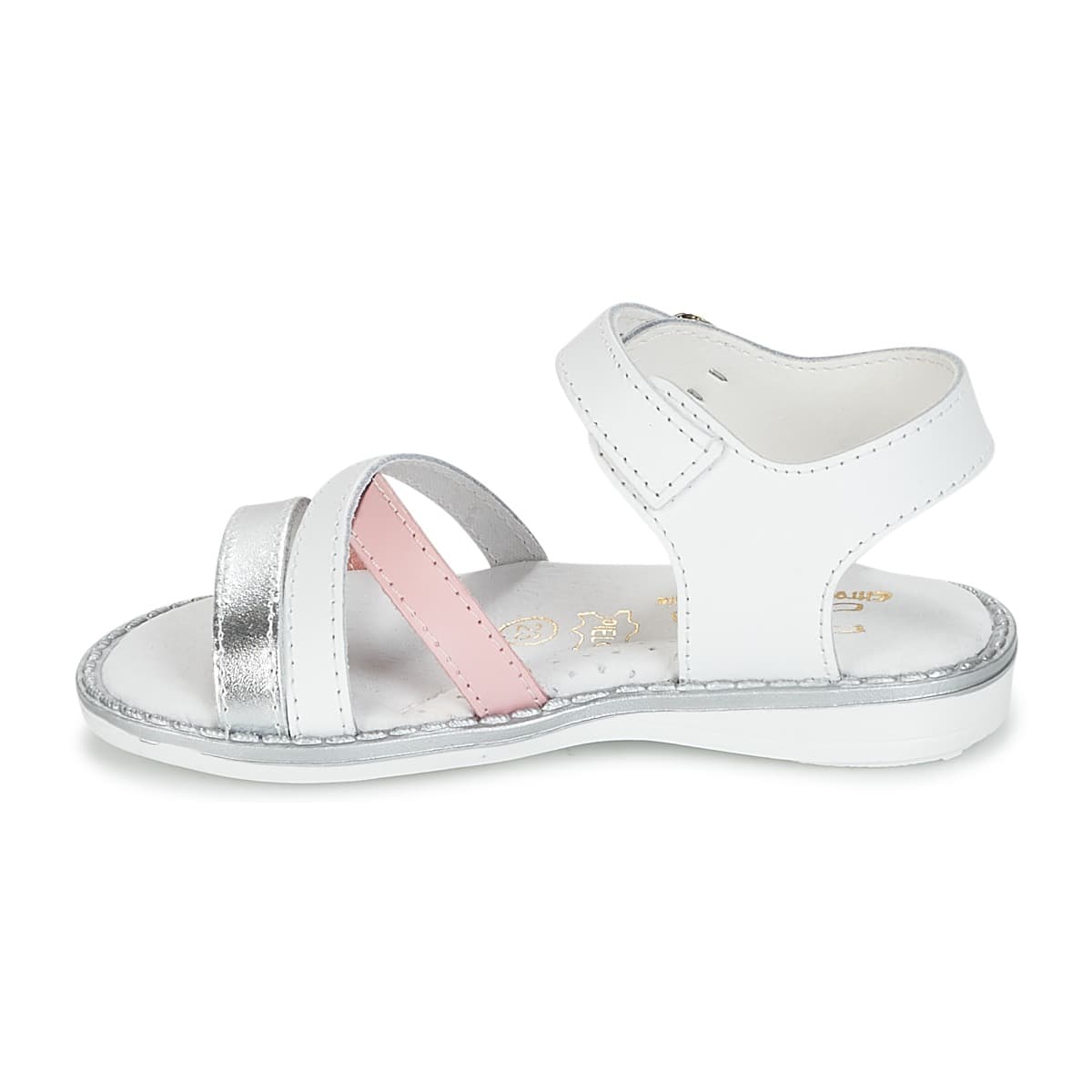 Girls' Sandals Citrouille et Compagnie White