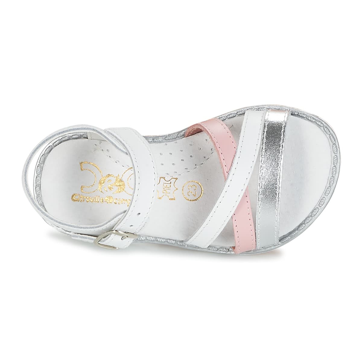 Girls' Sandals Citrouille et Compagnie White