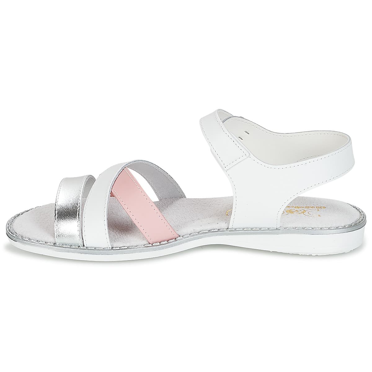Girls' Sandals Citrouille et Compagnie White
