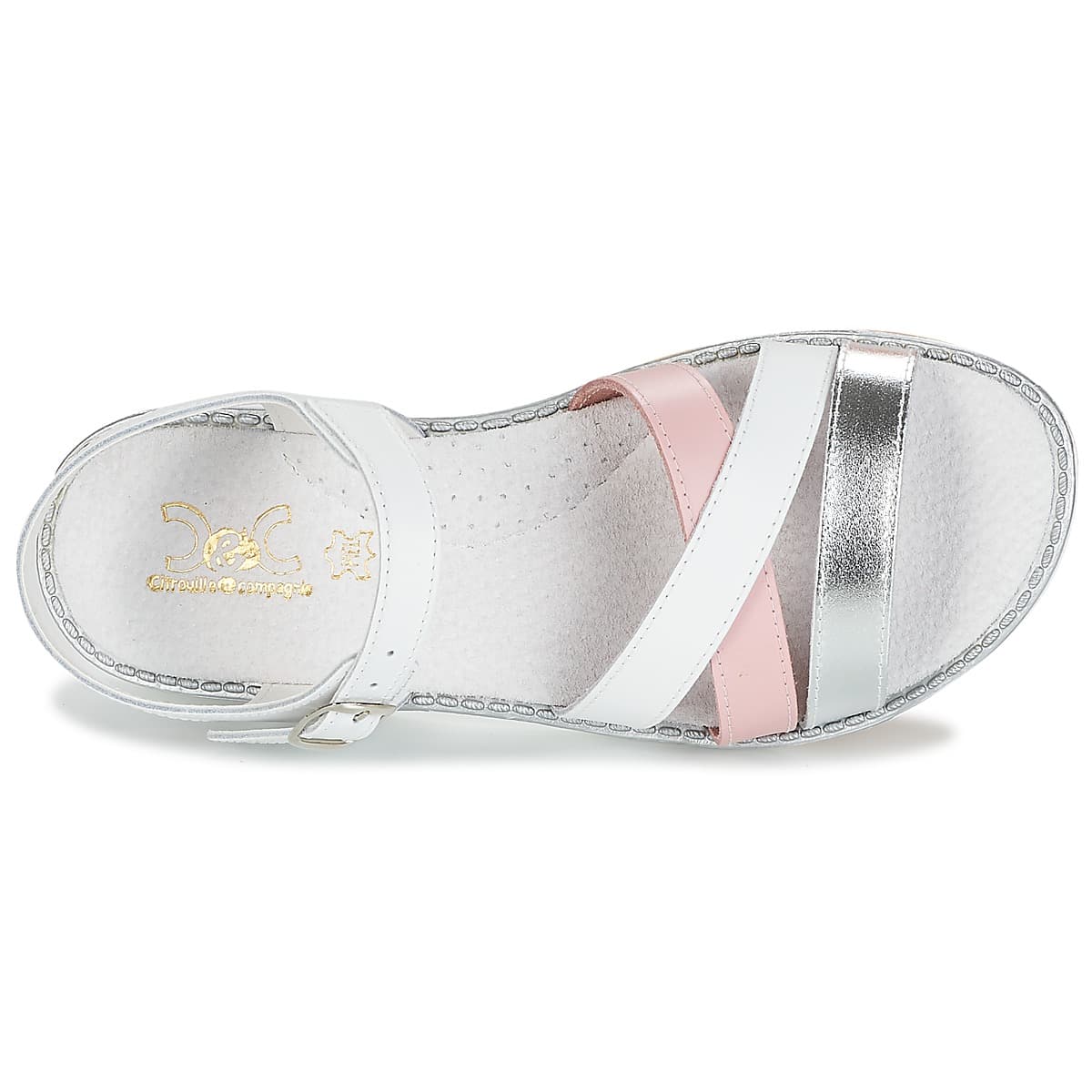 Girls' Sandals Citrouille et Compagnie White