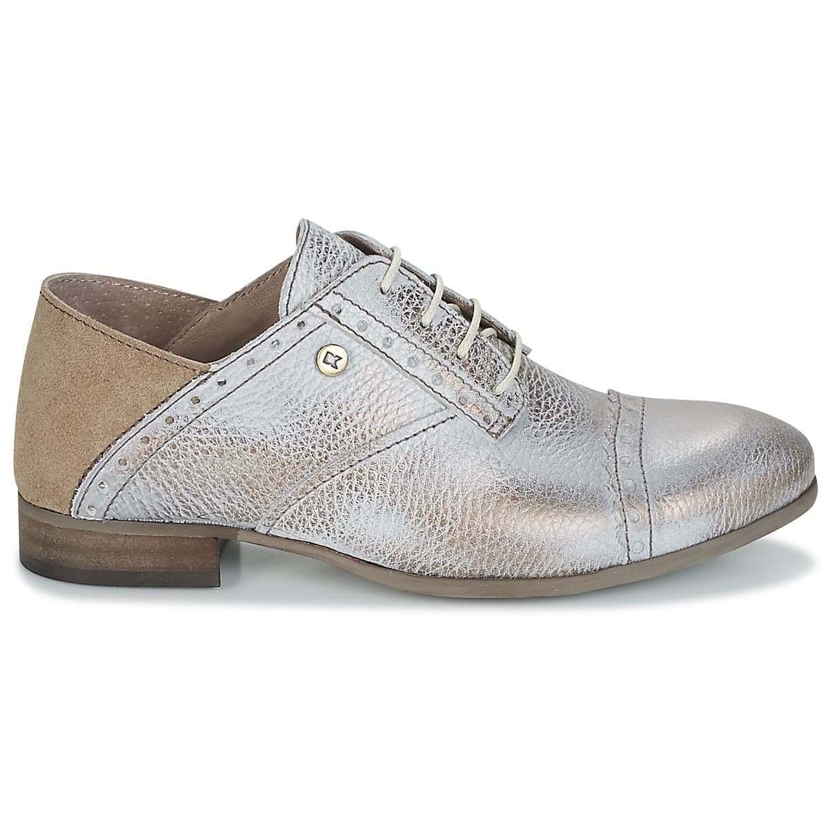 Women's Derby Shoes Dkode Silver