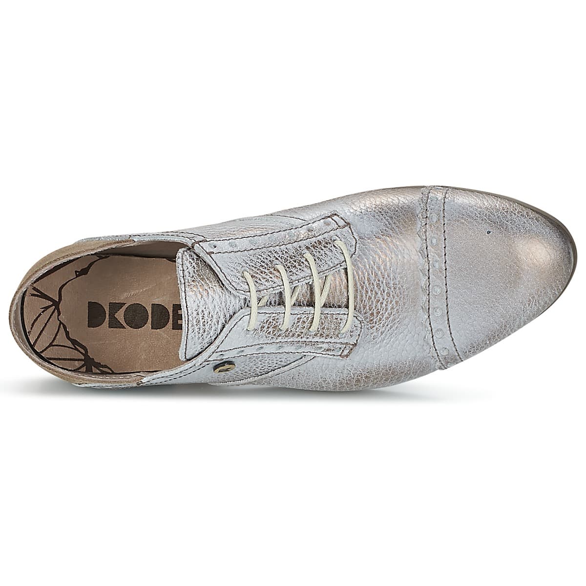 Women's Derby Shoes Dkode Silver