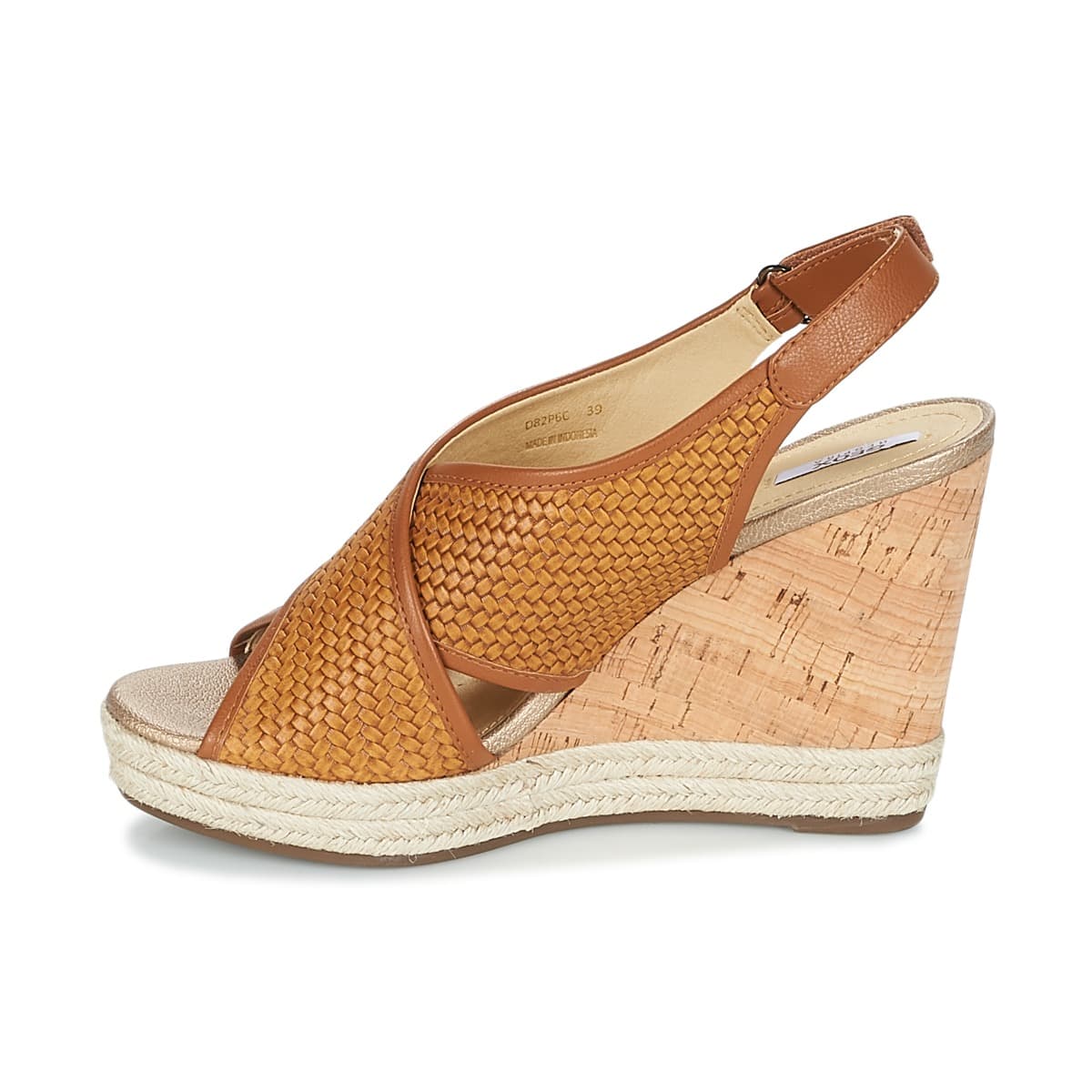 Women's Platforms Geox Brown