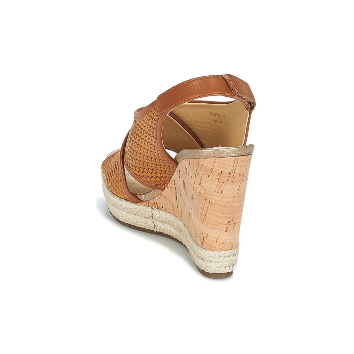 Women's Platforms Geox Brown