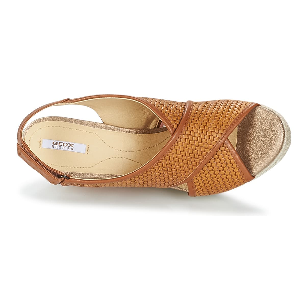 Women's Platforms Geox Brown