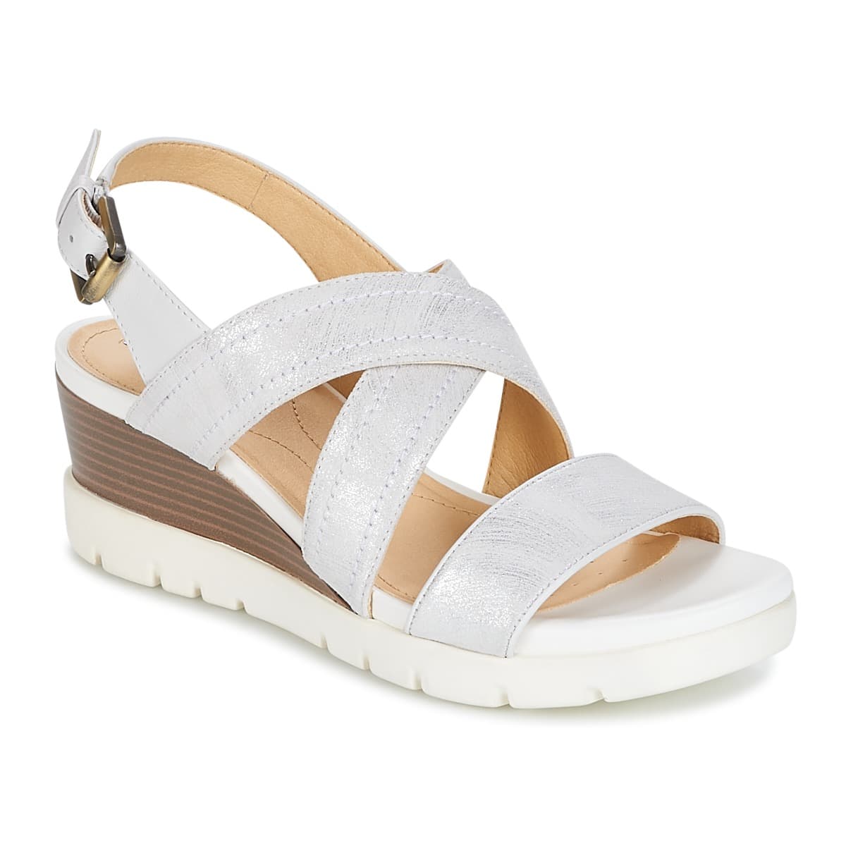 Women's Platforms Geox White