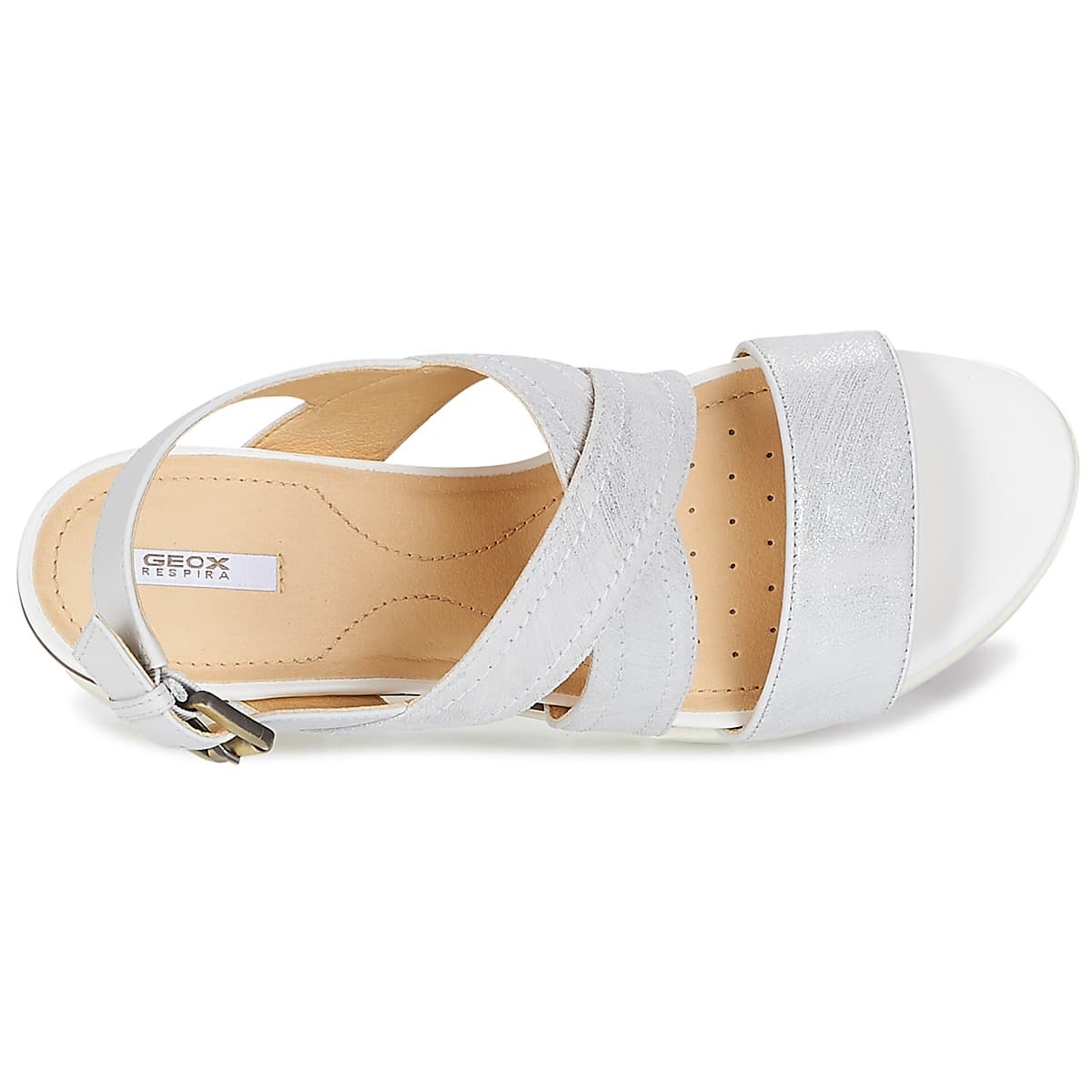 Women's Platforms Geox White