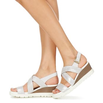 Women's Platforms Geox White