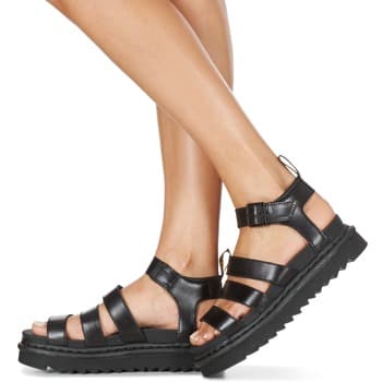 Women's Platforms Dr. Martens Black