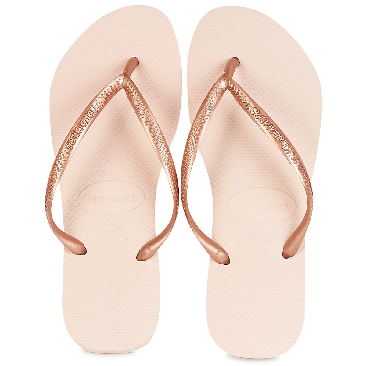 Women's Flip Flops Havaianas Gold