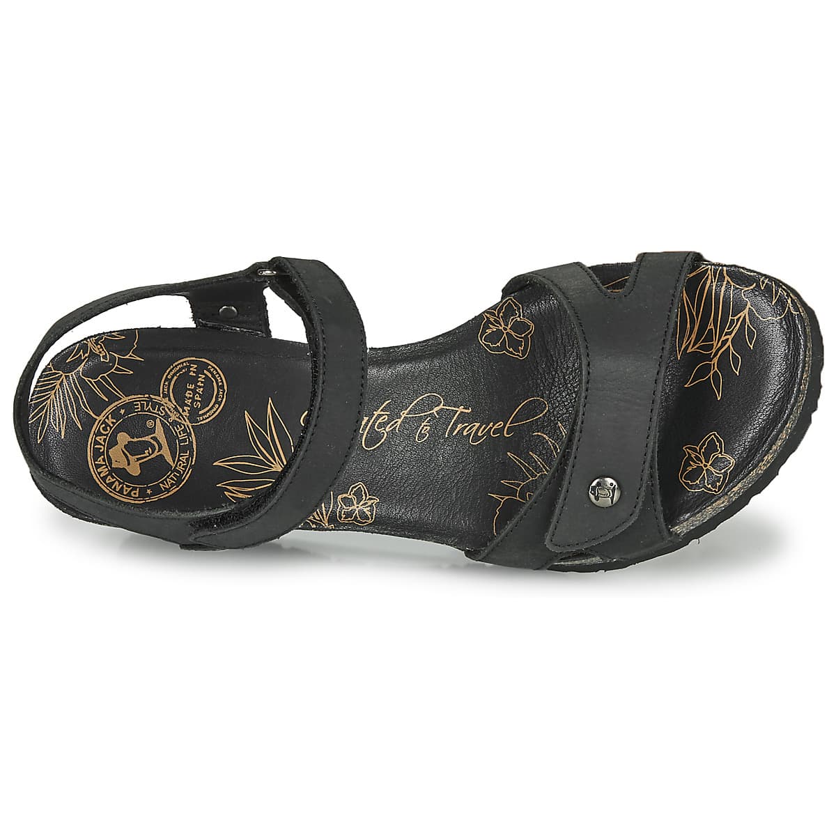 Women's Platforms Panama Jack Black