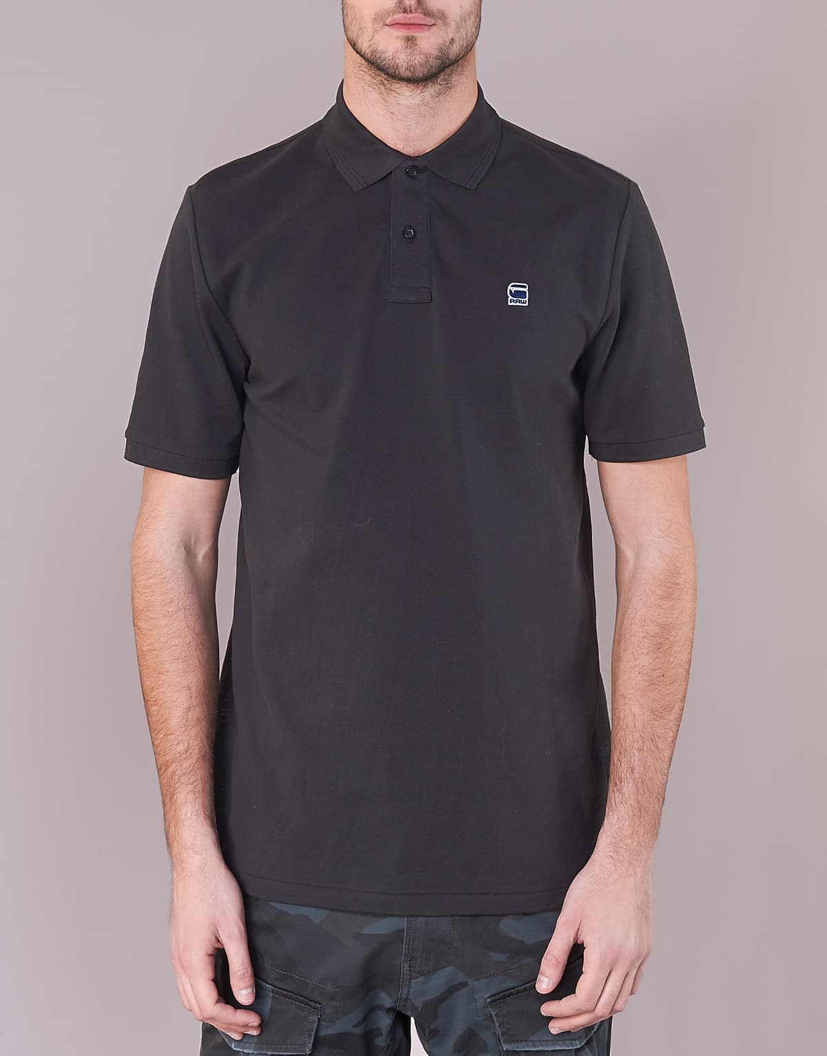 Men's Polo Shirts G-Star Raw Black