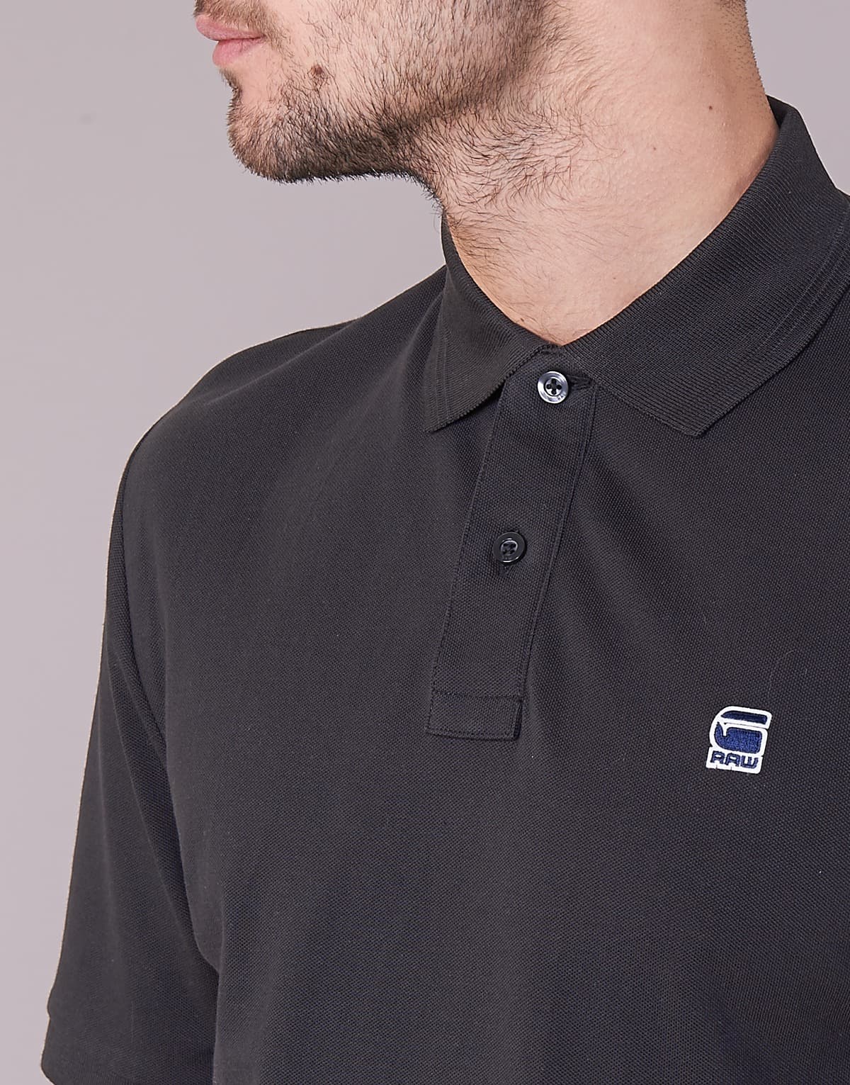 Men's Polo Shirts G-Star Raw Black