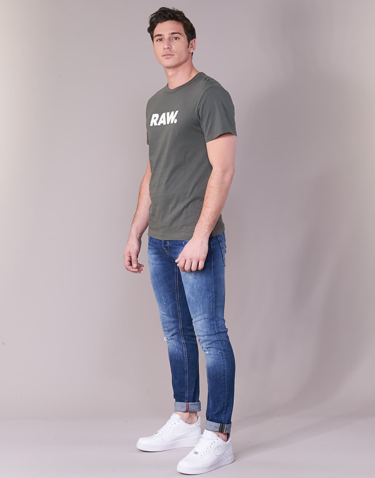 Men's T-Shirts G-Star Raw Gray