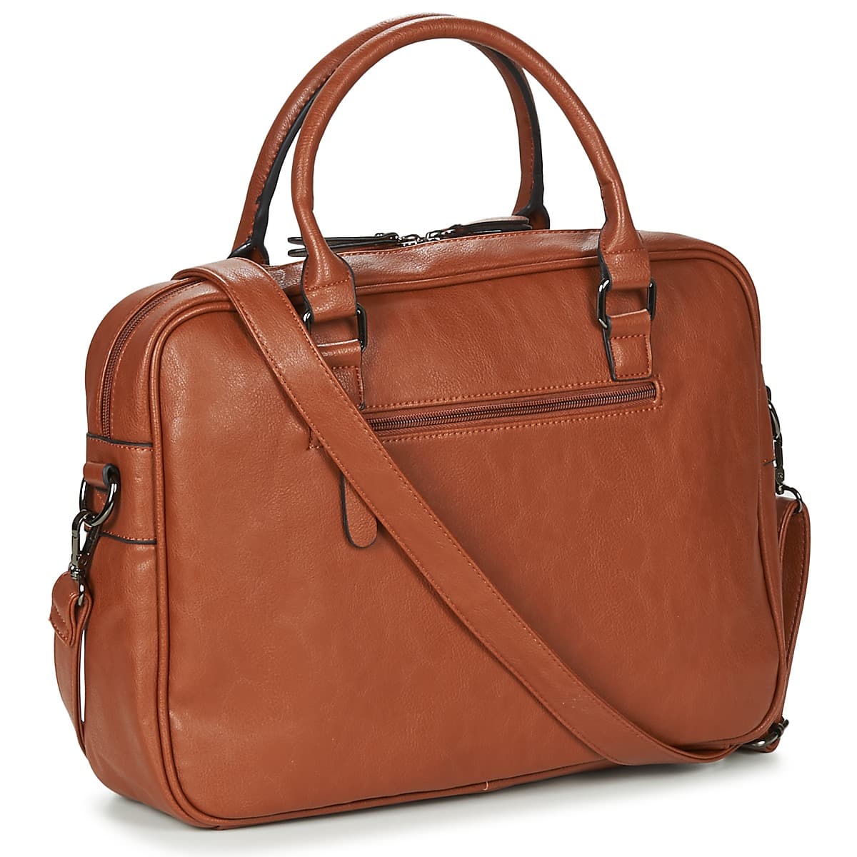 Men's Briefcases Casual Attitude Brown