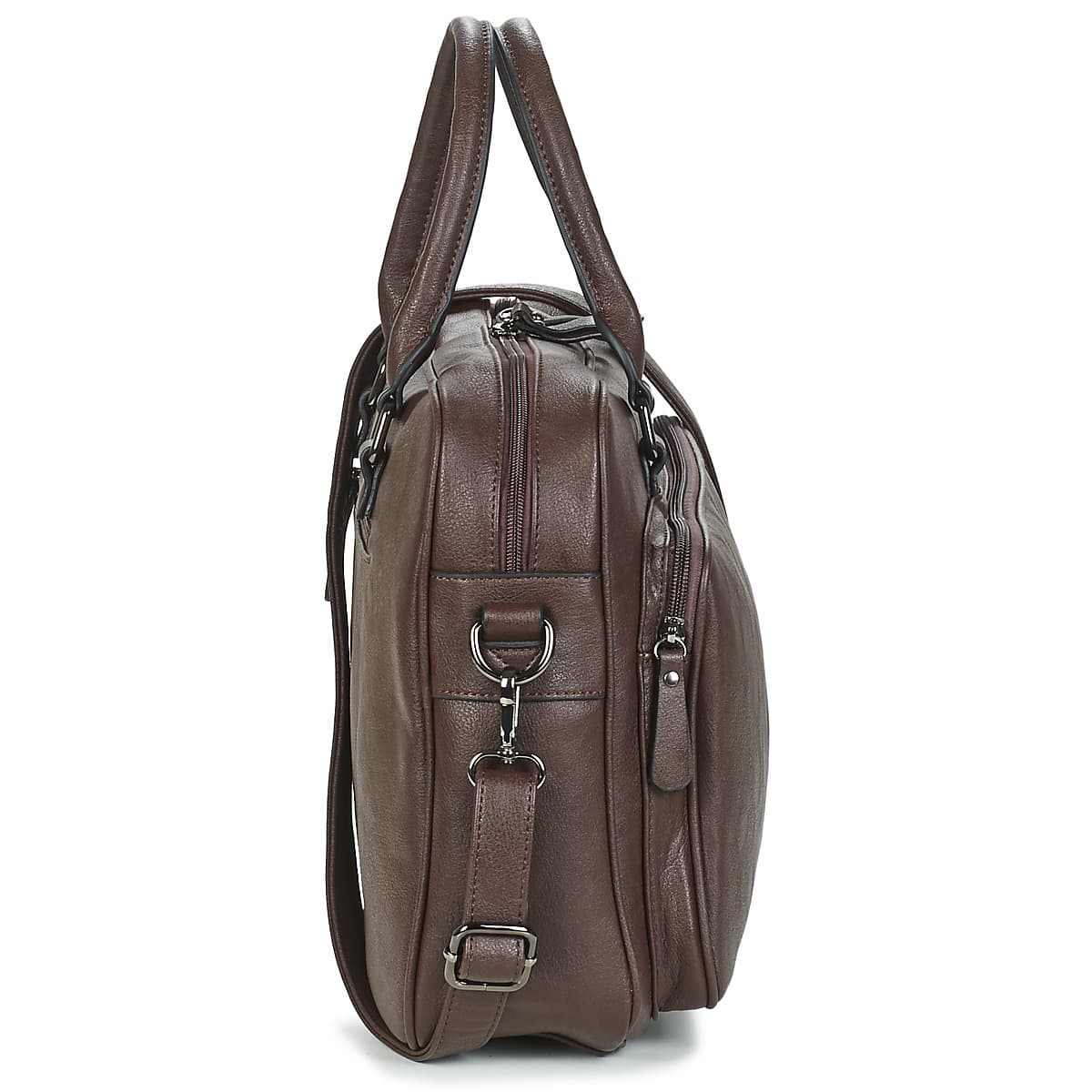 Men's Briefcases Casual Attitude Brown