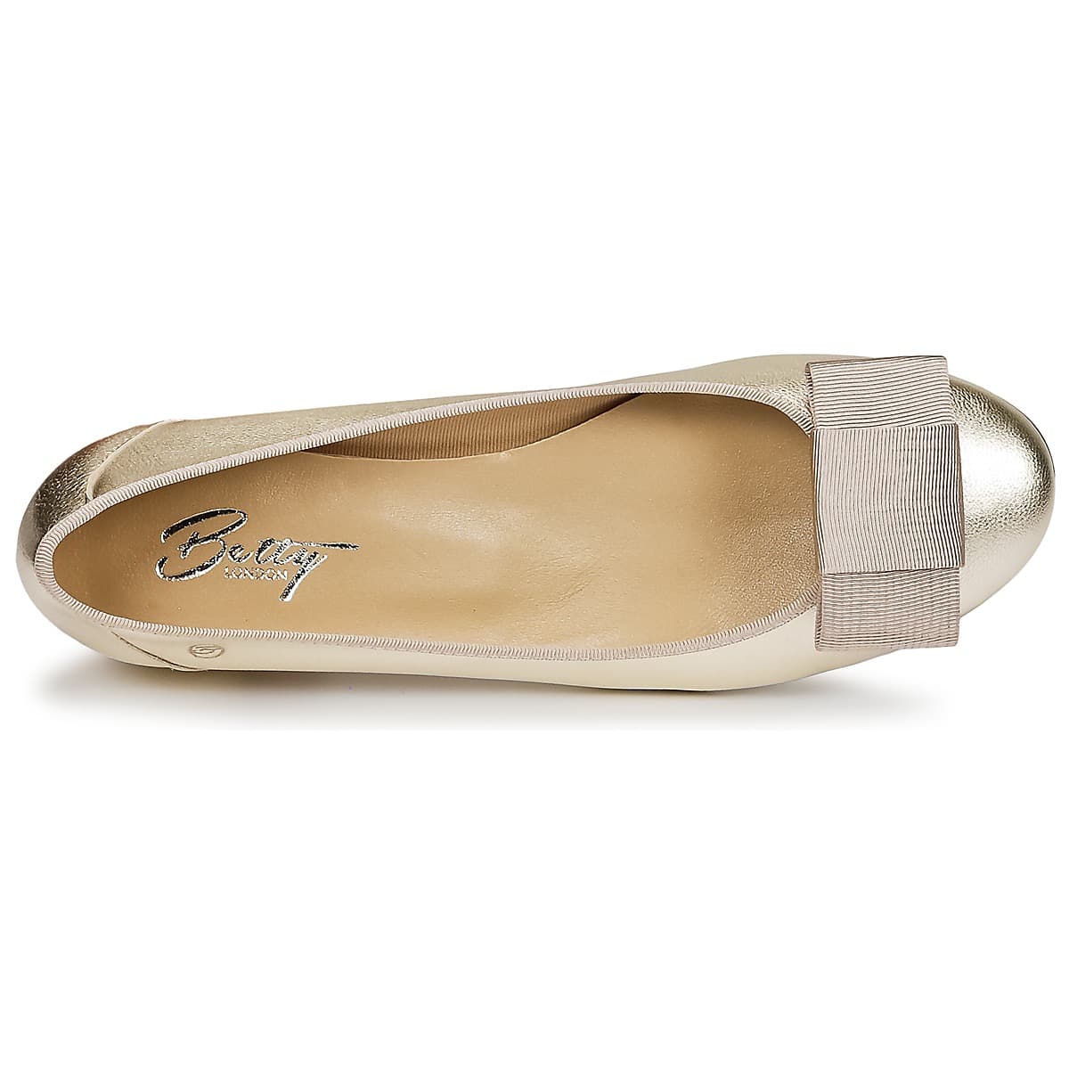 Women's Ballet Flats Betty London Gold