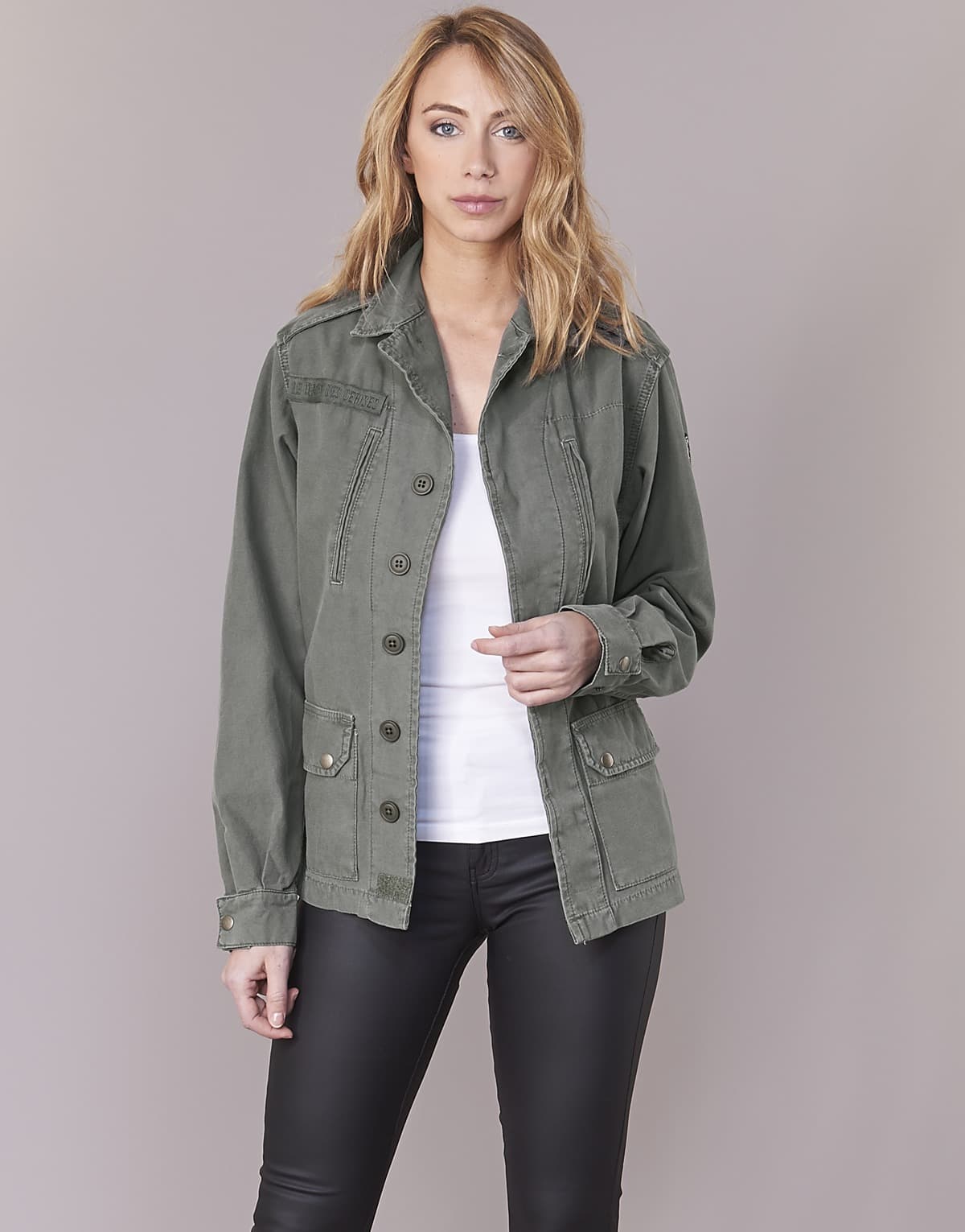 Women's Jackets Le Temps des Cerises Khaki