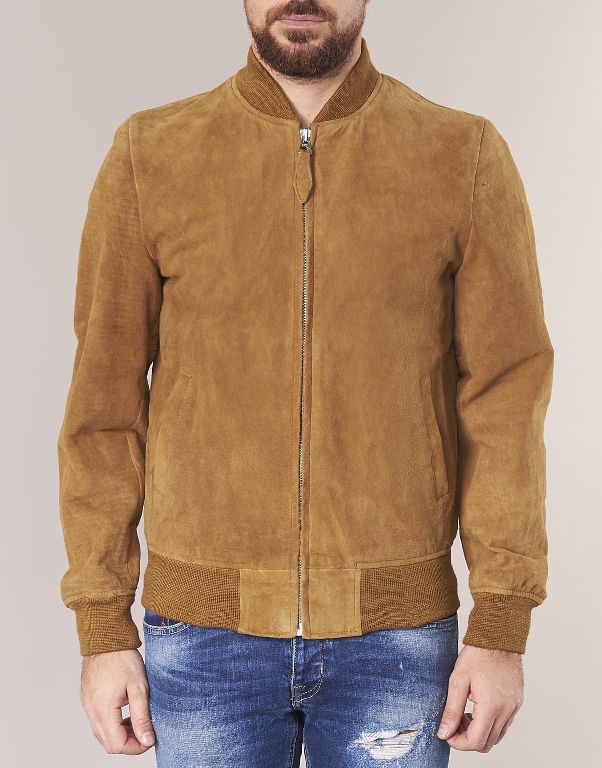 Men's Jackets Schott Brown