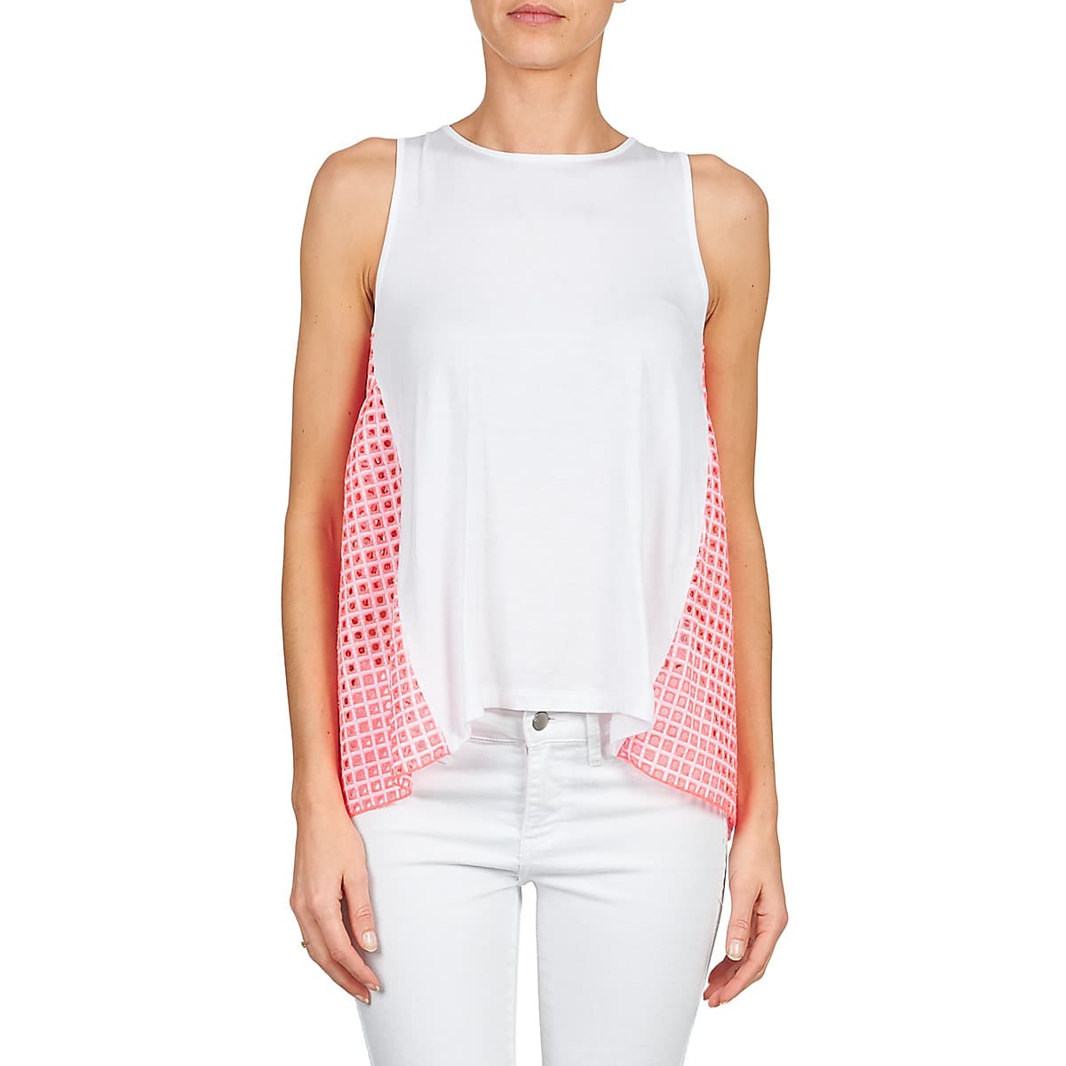 Women's Sleeveless Tops Manoush White