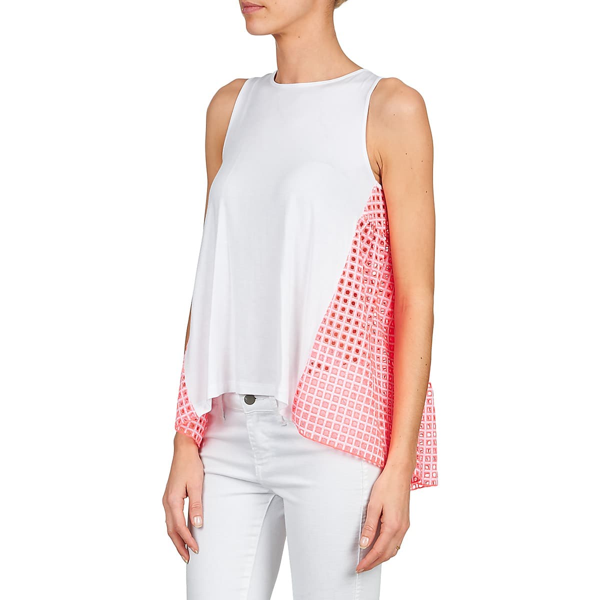 Women's Sleeveless Tops Manoush White